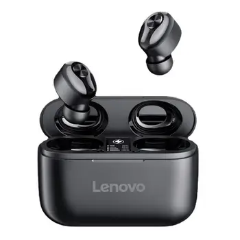 2 бр. за Lenovo HT18 Безжични Слушалки със Сензорно Управление на Интелектуалния Шум Led Дисплей True Стерео Hi-Fi Стерео Слушалки в ушите