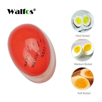 WALFOS 1 Бр. Хранително-Вкусовата Таймер За Яйца Кухненски Принадлежности Яйце Перфектна Промяна В Цвета-Добри Варени Яйца Помощник За Готвене
