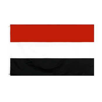 Йеой 90*150 см Флаг Йеменской Република За украса