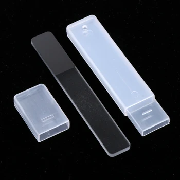 Стъклена Лак за Нокти Nano Crystal Пилочки За Нокти Буферни Полирани Нокти с Футлярами