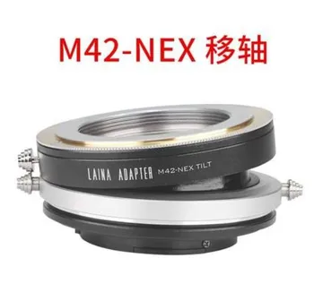 Адаптер за наклон на обектива на обектива M42 42 мм за sony E-mount NEX-5/6/7 A7r a7r2 a7r3 a7r4 a9 A7s A6300 EA50 FS700 камера