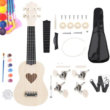 2021 Топ САМ ukulele Направи своя собствена Хавайска Хавайска китара Хавайски комплект Хавайска Китара