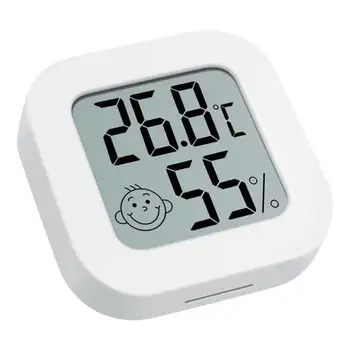 Мини Термометър За Помещения LCD Дигитален Термометър, Влагомер Сензор Сензор за Началната Температура Инструмент Стаен Термометър Влага