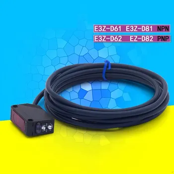 10 БР. Фотоелектричния Сензор E3Z-D61 Дифузен Отразяващи Фотоелектричния превключвател с вграден усилвател E3Z-D62 E3Z-D81 E3Z-D82