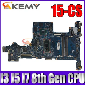 За HP Pavilion 15T-CS 15-CS дънна Платка дънна Платка DAG7BDMB8F0 дънна Платка на лаптоп С SREJQ I3 I5 I7 8th Генерал CPU V2G GPU
