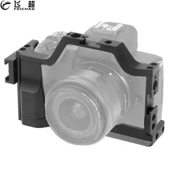 M50 Помещение Клетка Стенд за Монтиране на Canon EOS Mark M5 M50II SLR 3/8 1/4 Студено Сапата Планина за Arri Дръжка Монитор Videoblog Стабилизатор