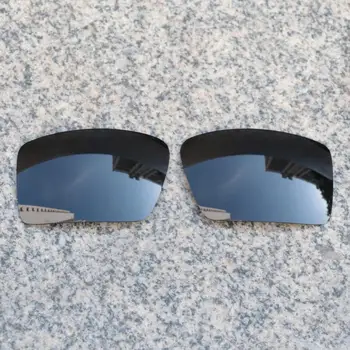 E. O. S Поляризирани Подобрени Сменяеми лещи за слънчеви очила Oakley Eyepatch 2 - Черни Поляризирани