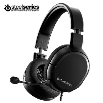 Напълно платформа жичен детска слушалки SteelSeries ARCTIS 1 с функция за намаляване на шума ClearCast за персонални КОМПЮТРИ, мобилни устройства, Mac, PlayStation, Xbox, Switch
