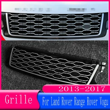 ROVCE Решетка Предна Броня Скара за Land Rover Range Rover Vogue 2013 2014-2017 ъпгрейд до 2018 RANGEROVER VOGUE L405 НОВ Стил