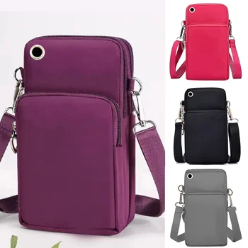 Чанта за мобилни телефони, Универсален Калъф за iPhone/Huawei/Xiaomi/samsung, Защитен Калъф за Мобилни телефони, Чанта на Рамото, Спортна Чанта в Ръка