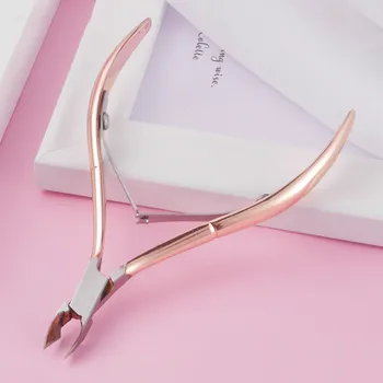 Злато rose/Розово Нокти, Кожички за Кожичките Clipper Машина Ножици, Машинка За Отстраняване на Мъртвата Кожа на Кожичките Педикюр Дизайн Нокти Инструмент за Маникюр