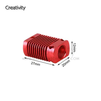 Творчеството на 2 ЕЛЕМЕНТА 3D Принтер резервни Части CR-10 Плача Горещ Клас Радиатора на Големи Разстояния, за 1,75 мм, 3.0 мм Нишки Спиралите
