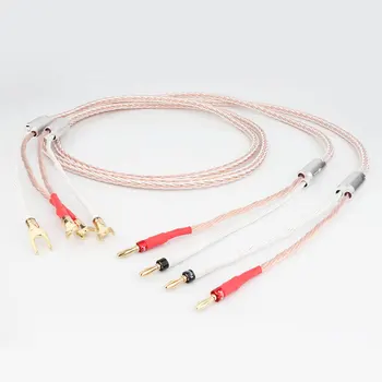 8TC 7N OCC кабел динамика fever усилвател на динамиката на HiFi кабел от Y-Y / щепсел тип 