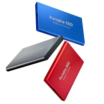 2 TB / 1tb / 500 GB Мобилен твърд диск Type C USB3.0 Портативни SSD Удароустойчив твърди дискове от алуминиева сплав