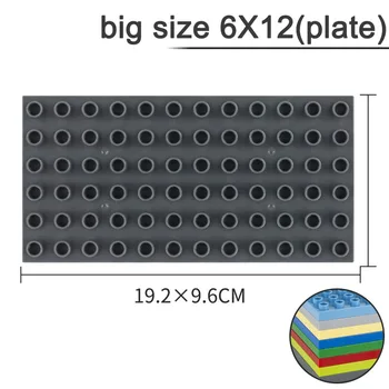 Двойни странични Анкерни плочи за по-големи Тухли блок с големите частици Двустранно дънната Платка да е Съвместима с Блок 6X12
