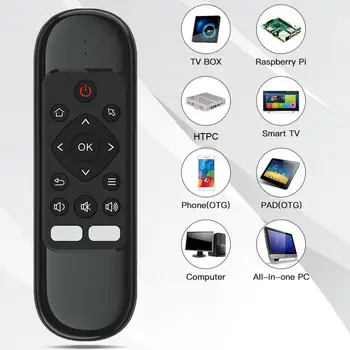 Wechip H6 Air Mouse Mini Motion Sensing 2.4 G IR Технология Безжична Клавиатура и Дистанционно Управление за Android TV Box