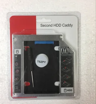 12,7 ММ 2-ри HDD и SSD Твърд Диск SATA Калъф Caddy Адаптер за Samsung 550P5C-S01 RC530 R480 R580 RC512