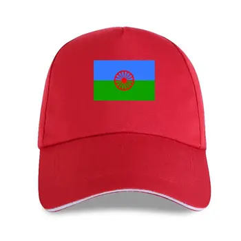 Нова Бейзболна шапка Флаг Мануш Жена Циганин Ром на Цигански Народ Скитащи Флаг Циганин