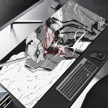 Подложки за Мишка XL PC Gamer Черно Подложка за Мишка Тигър Esports Голяма Подложка За Мишка на Компанията Аниме DeskPad EVA00 Игрови Аксесоари Подложка за Мишка