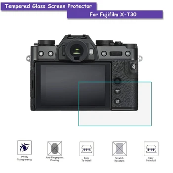 Защитно Фолио за LCD екран от Закалено Стъкло 9H за Fuji Fujifilm X-T30 XT30 Аксесоари за Фотоапарати