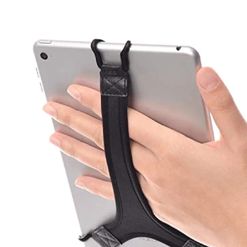 Еластичен Държач за Ръчен Колан Ръкохватка за Таблет ipad, Kindle четец с една ръка