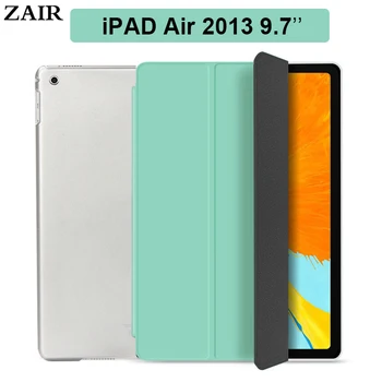 Калъф за таблет за iPad Air модел A1474 A1475 A1476 Калъф от Изкуствена кожа с функция за автоматично сън Smart Cover за ipad Air 1 на 2013 година на издаване калъф-поставка