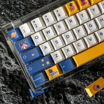 130 от Клавишите на Клавиатурата Keycaps тема астронавти череша профил keycap MX Ключ За механична клавиатура Аниме Key cap Anne Pro 2 980