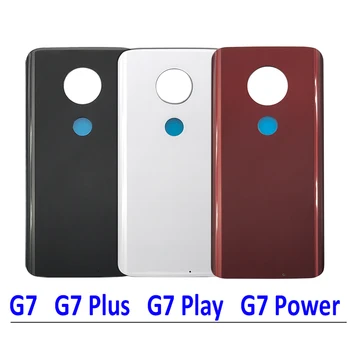 5 бр. Замяна Стъкло на Задния Капак на Отделението за батерията С Лепилен Стикер За Мото G7 Power G7 Plus G8 Play G8 Plus G10