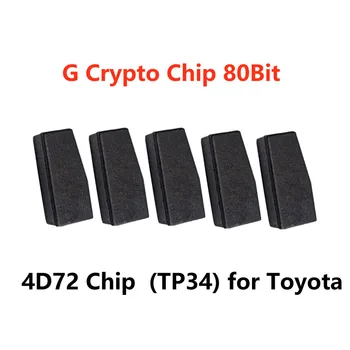 4D72 Чип G Криптографический чип 80 бита (TP34) Празен чип Приемоответчика ключ на автомобила на Toyota