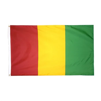 3x5 фута 90x150 см Национален флаг Гвинея и Африка