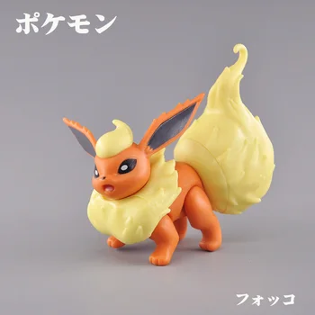 Оригинален TAKARA ТОМИ pokemon Flareon Фигурки, играчки за деца без кутия