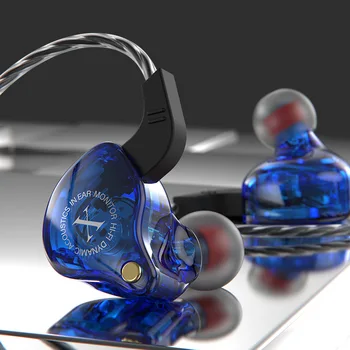 X2 спортни слушалки около ухото тежък бас DJ мобилен телефон спортен бягане кабелни слушалки в ушите САМ 3,5 мм