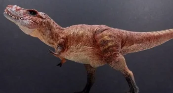 1:35 HAOLONG GOOD тиранозавър рекс Rex Модел на Динозавър Доисторическая Фигурка на Животно Подвижната Челюст Кафяв Цвят, Без Причина Без кутия