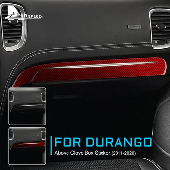 Стикер На жабката За Автомобил Dodge Durango 2011-2020 От Настоящето Въглеродни Влакна, Защитно Фолио, Стикер автоаксесоари Безплатна доставка