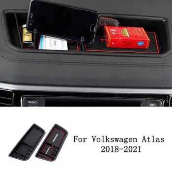 За Volkswagen VW Atlas Teramont 2017-2021 Автомобилен Стайлинг арматурното табло, Кутия За Съхранение Органайзер за Носене на Аксесоари За Интериора 5,0