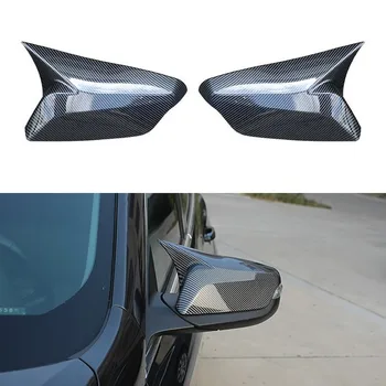 За Chevrolet Malibu XL 2016-2022 Външна Капачка Огледало за обратно виждане от Страна на Огледалото за обратно виждане Корпус От Въглеродни влакна Двойка