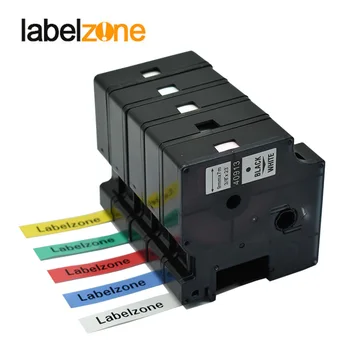Многоцветни ленти за етикети D1 40913, съвместима с принтери за етикети dymo 40910 40916 40917 40918 40919, касета за печат 9 мм * 7 м