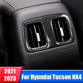 Задната част на Вентилационна Изход Климатик Колата е Защитна Подплата За Hyundai Tucson NX4 2021 2022 2023 N Line Хибридни Аксесоари