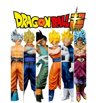 Аниме Dragon Ball Супер Сайян 4 Son Goku Броли Зеленчуци Фриза Сън Gohan Gk Фигурка За Украса На Работния Плот Детски Подбрани Играчки