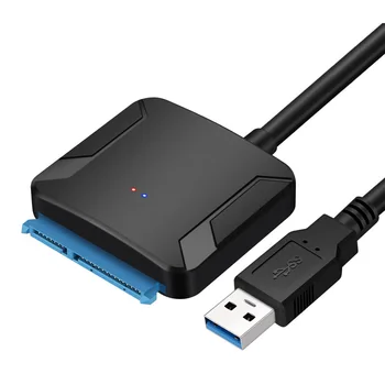 SATA-USB Адаптер USB 3.0 SAtA 3 Кабел Конвертор за 2,5/3,5-инчов HDD и SSD Твърд Диск SAtA USB Адаптер 22Pin Sata Кабел