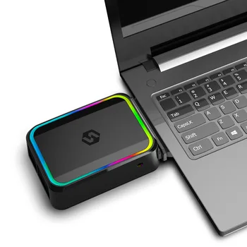 НОВ Вакуум Преносим Охладител за Лаптоп USB Air Външен Аспиратор Охлаждащ Вентилатор за Лаптоп С Регулируема Скорост
