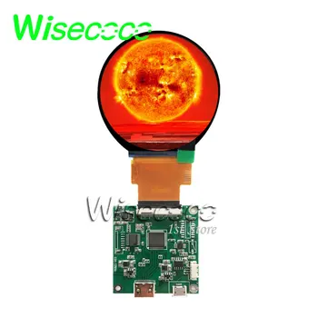Wisecoco Кръг Дисплей С 2.1 Инча 480x480 Кръгъл LCD Екран Яркост 300 Капацитивен Сензорен екран SPI + RGB MIPI Интерфейс Такса за Управление