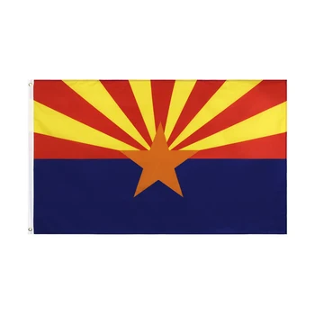 3Jflag 3x5 фута 90x150 см Флаг на щата Аризона, САЩ