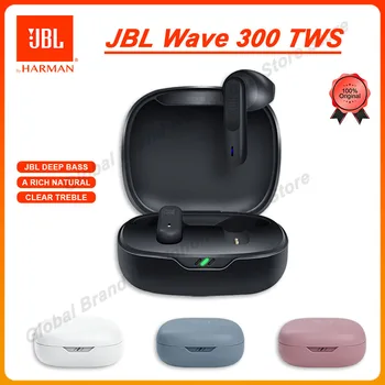 Оригинални Слушалки JBL Wave 300TWS True Wireless Bluetooth Стерео Музикални Игри, Спортни ушите С Басовым Звука на Слушалки С Микрофон