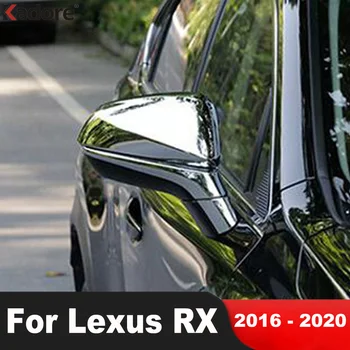 Тампон Върху Огледалото за Задно виждане За Лексус RX 2016 2017 2018 2019 2020 Хромирани Странични Капаци Огледала за Обратно виждане Стикер Автомобилни Аксесоари