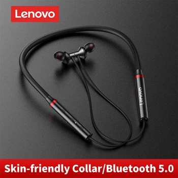 Lenovo HE05X Безжични Слушалки Bluetooth 5,0 Hi-Fi Звук Слушалки С Магнитен Шейным Ръб Водоустойчиви Спортни Слушалки За iphone Xiaomi