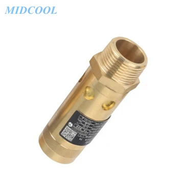 Въздушен компресор Предпазен клапан за понижаване на налягането Пружинен Тип Мъжки A28X-16T DN8 1/4 