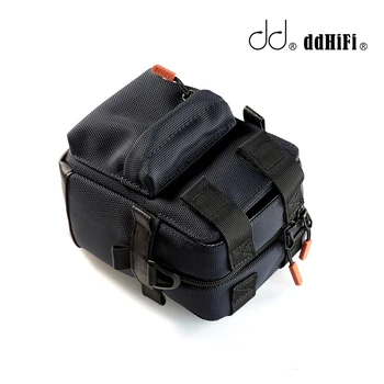 DD ddHiFi C2022 Чанта за съхранение на открито за музикалните фенове / DAP / КПР / ключ / за слушалки (тъмно синьо)