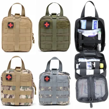 Тактическа Чанта За Оказване на Първа помощ Molle EMT Чанти Отрывные Военни IFAK Медицинска Чанта за Външен Авариен Комплект За Оцеляване за Бързо Освобождаване