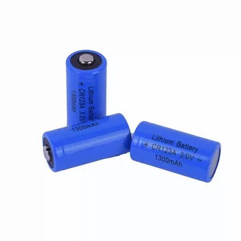 2 ЕЛЕМЕНТА 3 В cr123a lithium литиева батерия 1300 mah CR123 CR17335 суха основната батерия за фотоапарат